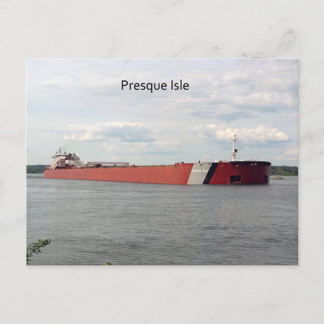Presque Isle Post Card (Front)