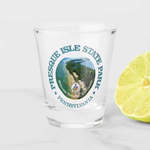 Presque Isle SP Shot Glass