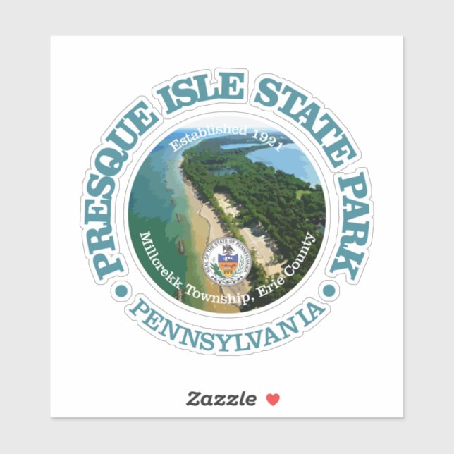 Presque Isle SP Sticker (Sheet)