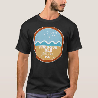 Presque Isle State Park Pennsylvania - Retro PA La T-Shirt
