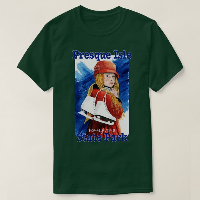 Presque Isle State Park Pennsylvania T-Shirt (Design Front)