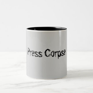 Press Corpse Two-Tone Coffee Mug