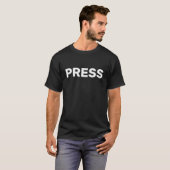 PRESS (edit text) T-Shirt (Front Full)