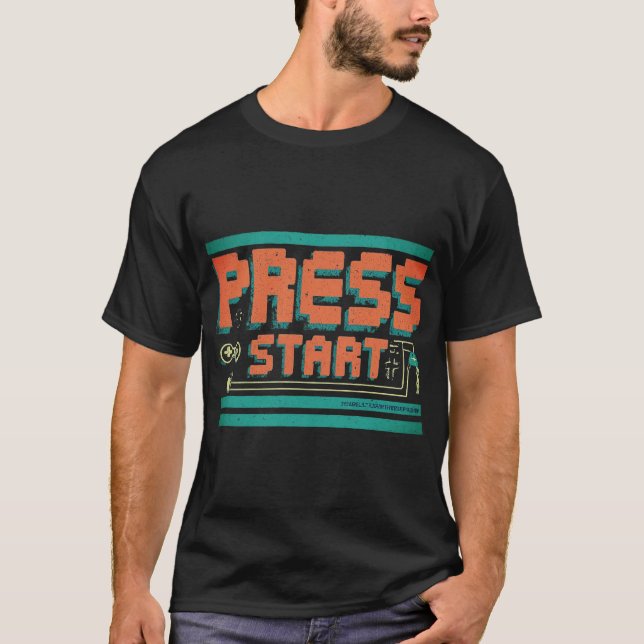Press Start T-Shirt (Front)