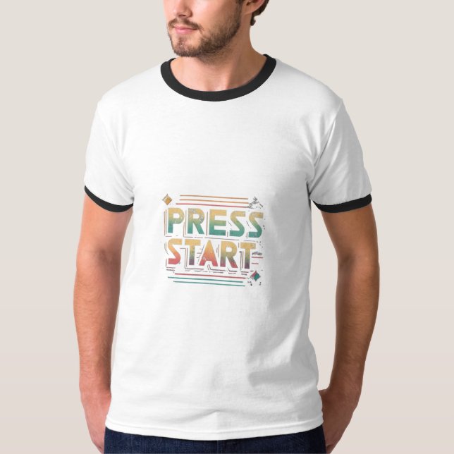 Press Start T-Shirt (Front)