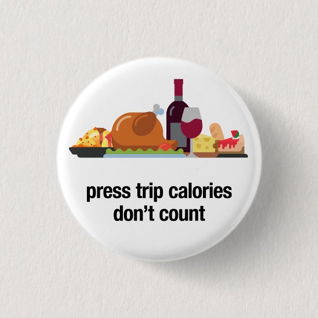 press trip calories don't count (feast) button (Front)