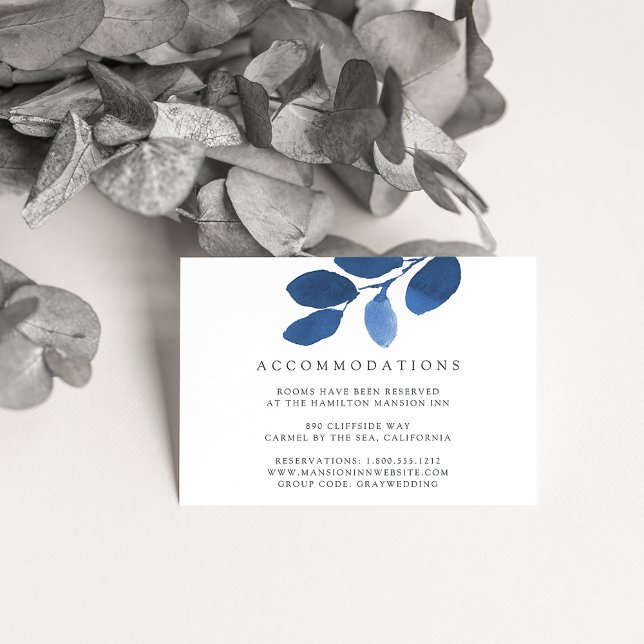 Pressed Botanical Hotel Accommodation Cards (Creator Uploaded)