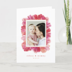 Pressed Floral Frame Mother's Day Card
