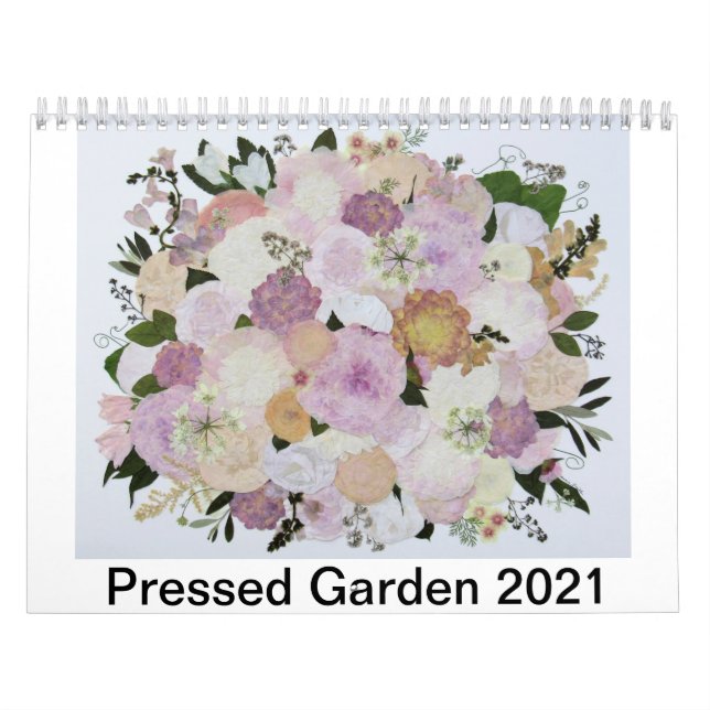 Pressed Garden 2021 Calendar (Cover)