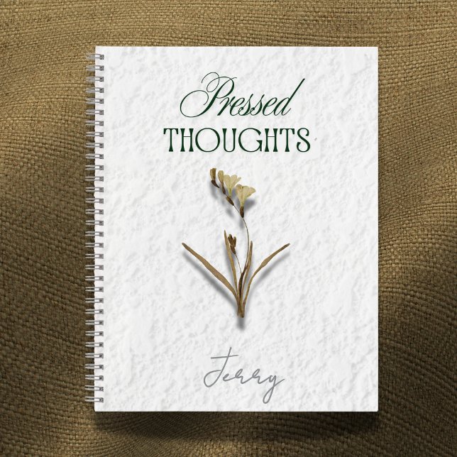 Pressed Thoughts – Poetcore Writing Journal (Creator Uploaded)