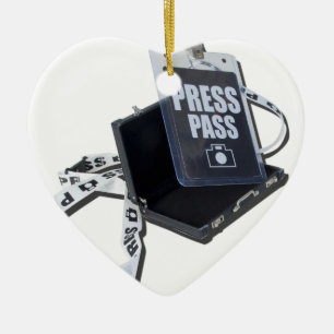 PressPassBriefcase.png Ceramic Ornament