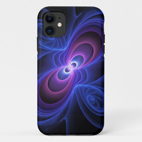 Pressure Abstract Fractal Art iPhone 11 Case