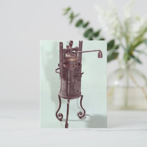 Pressure cooker invented by Denis Papin 1679 Postcard Zazzle