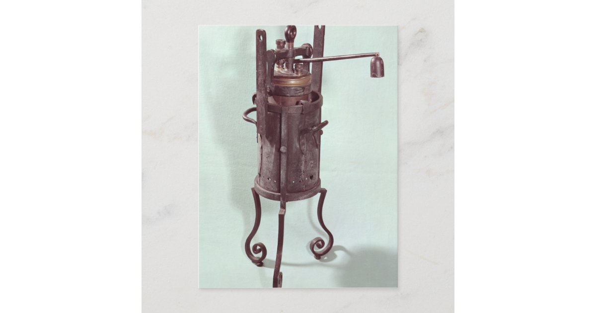 Pressure cooker invented by Denis Papin 1679 Postcard Zazzle