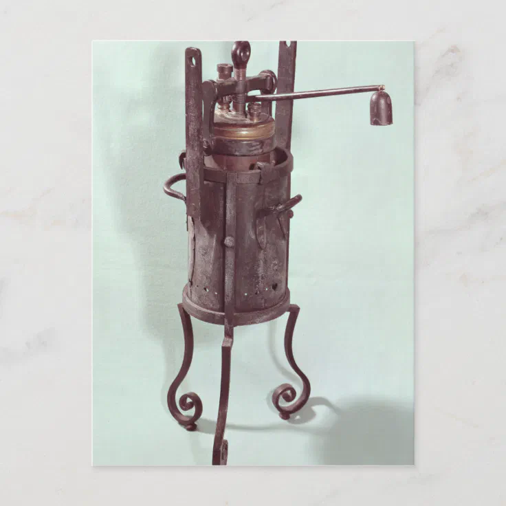 Pressure cooker invented by Denis Papin 1679 Postcard Zazzle