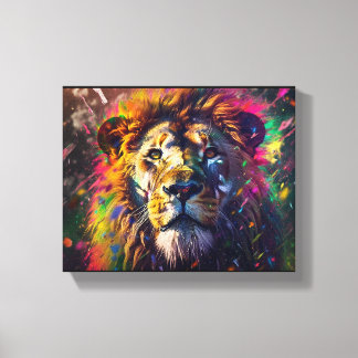 pressure on the knee canvas print