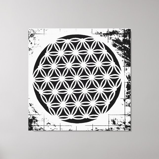 pressure on the knee canvas print (Front)