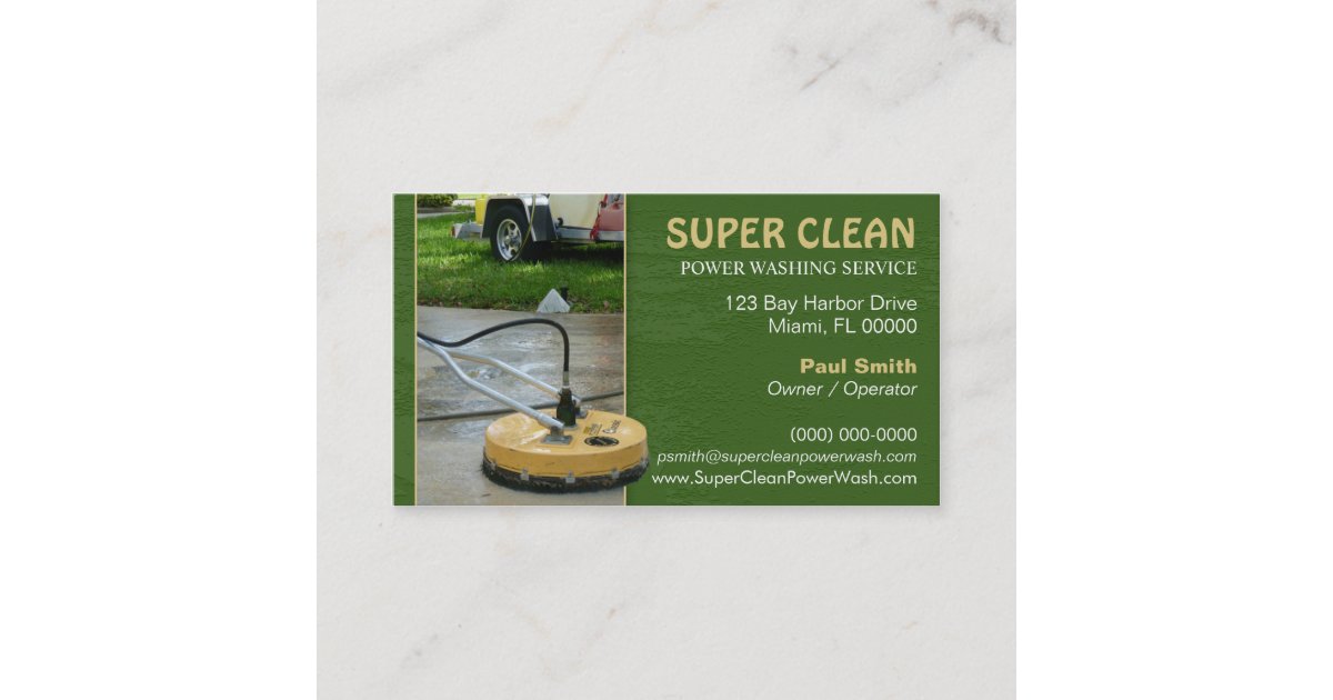 pressure-or-power-washing-business-card-zazzle