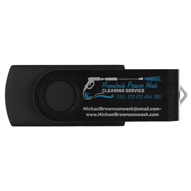 Pressure Power Washing & Cleaning Customizable Flash Drive