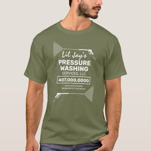 Pressure Power Washing Company T_Shirt  Template