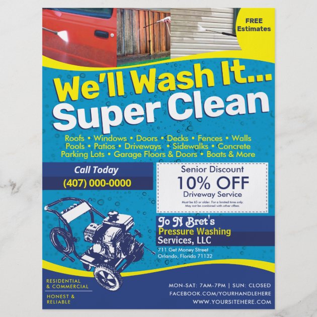 Vistaprint Flyer Template