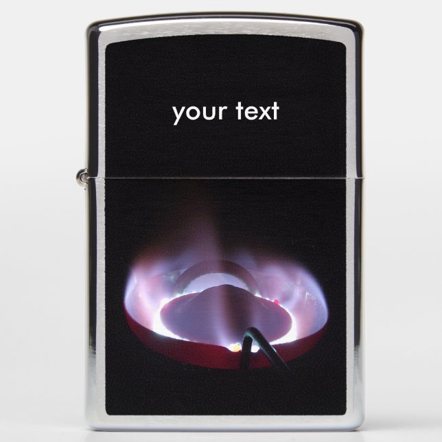 Pressure stove flame shot zippo lighter (Front)