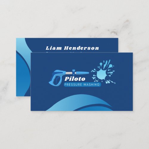 Pressure Washing Business Cards Cleaning Service