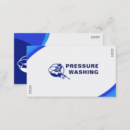 Pressure Washing Business Cards Cleaning Service