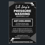 Pressure Washing & Cleaning Template Flyer<br><div class="desc">These are business cards for pressure/power washing services with picture of pressure washer nozzle spray. Simply add your own information to the design to customize these professional red and green pressure cleaning & washing business cards.</div>
