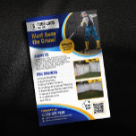 Pressure Washing House Window Cleaning Power Wash Flyer<br><div class="desc">Transform your home with our expert power washing services! This eye-catching flyer template is perfect for promoting your pressure washing business. Featuring vibrant colors and bold fonts,  it's sure to grab attention.
Easily customize the template with your business name,  contact information,  and list of services.</div>