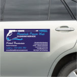 Pressure Washing Navy Power Wash Cleaner Services Car Magnet