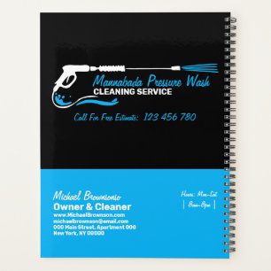 Pressure Washing Office Water Spray Gun Planner