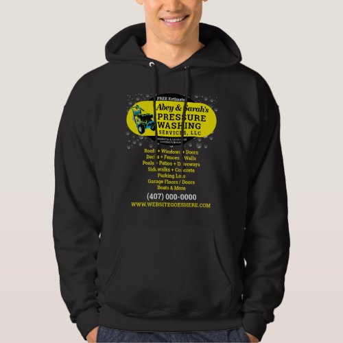 Pressure Washing Power Cleaning Business  T_Shirt Hoodie