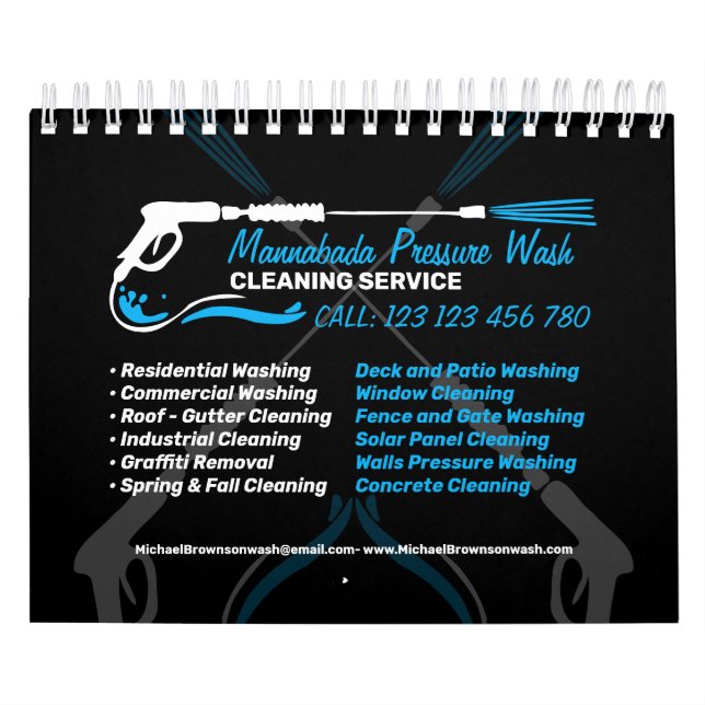 Pressure Washing Power Cleaning Holiday Calendar (Cover)