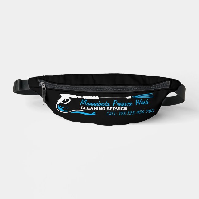 Pressure Washing Power Cleaning Working Fanny Pack