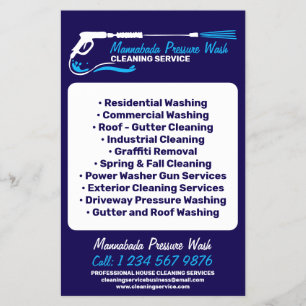Pressure Washing Power Washing Professional Navy Flyer