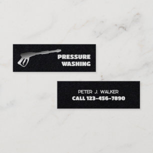 🚗💨 Pressure Washing Premium Mini Business Card