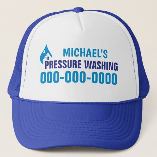 Pressure Washing Trucker Hat