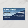 Pressure Washing Water Drops Power Wash Cleaning Business Card