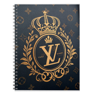 Prestige Ballpoint Pen – Royal Monogram "N" in Gol Notebook