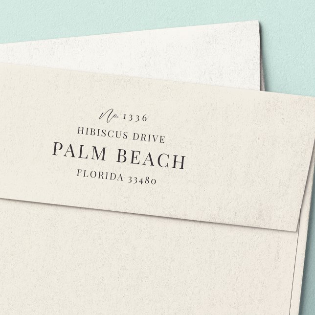 Prestige | Classic Minimal Return Address Self-inking Stamp (Creator Uploaded)