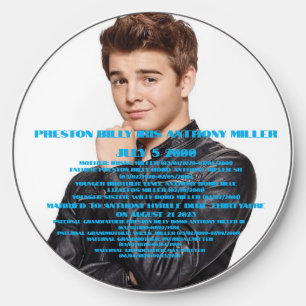 Preston Billy Iris Anthony Miller Wireless Charger