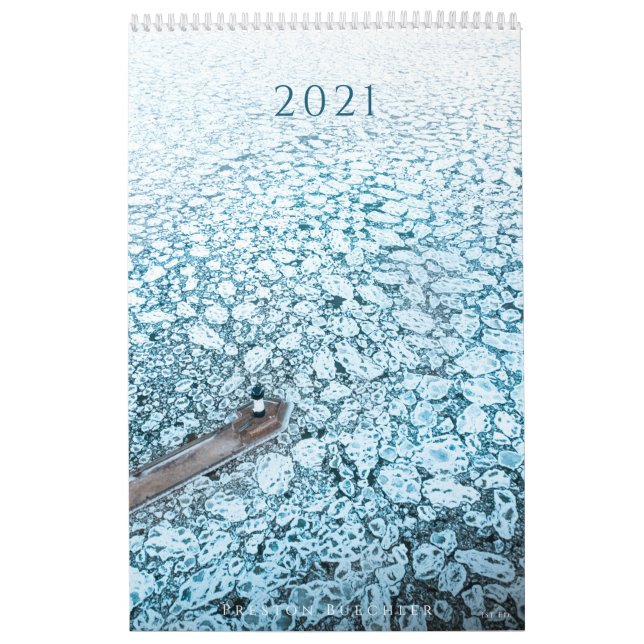 Preston Buechler - 2021 Calendar (Cover)