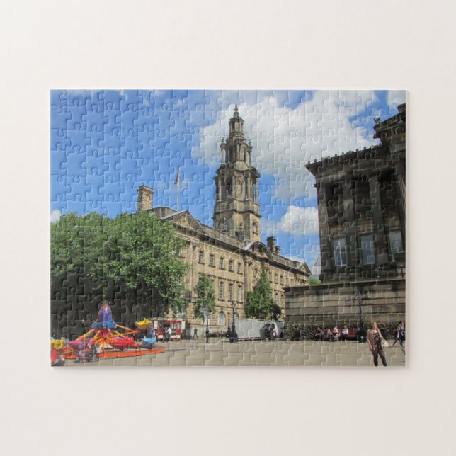Preston city centre. jigsaw puzzle (Horizontal)