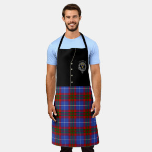 Preston Clan Badge & Tartan Kilt Apron
