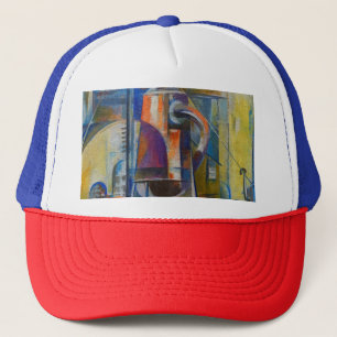 Preston Dickinson Industrial Landscape Trucker Hat
