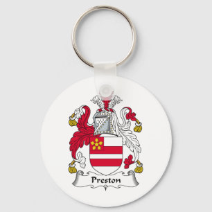 Preston Family Crest Keychain