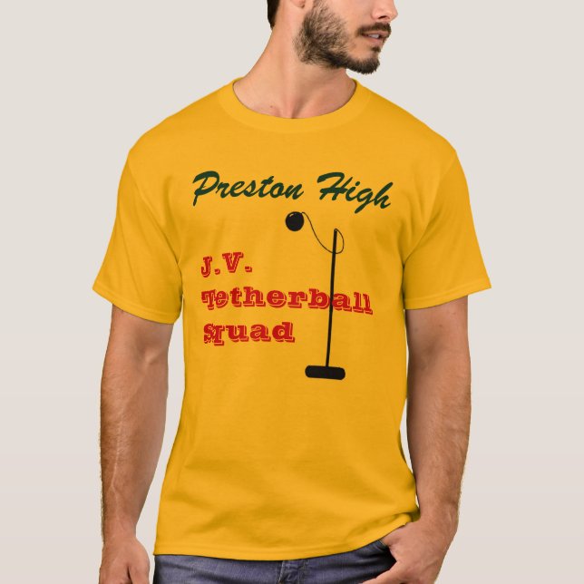 Preston High J.V. Tetherball Squad T-Shirt (Front)