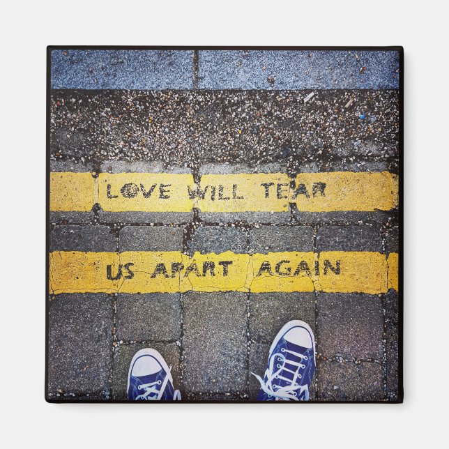 Prestwich - Love Will Tear Us Apart Magnet (Front)