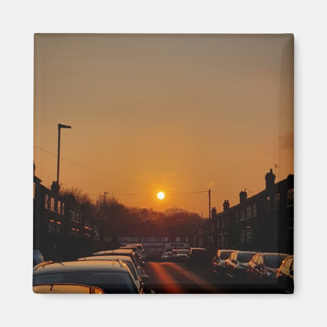Prestwich Sunset  Magnet (Front)